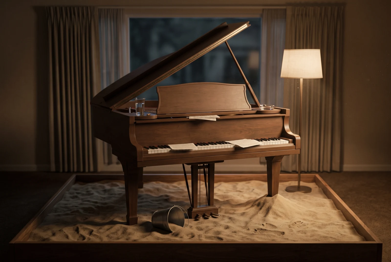 The Beach Boys: The piano inside the sandbox