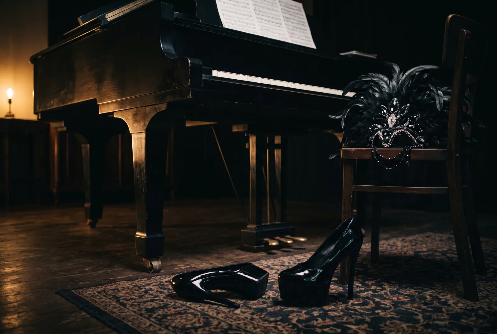 Lady Gaga: Under the costume, a piano