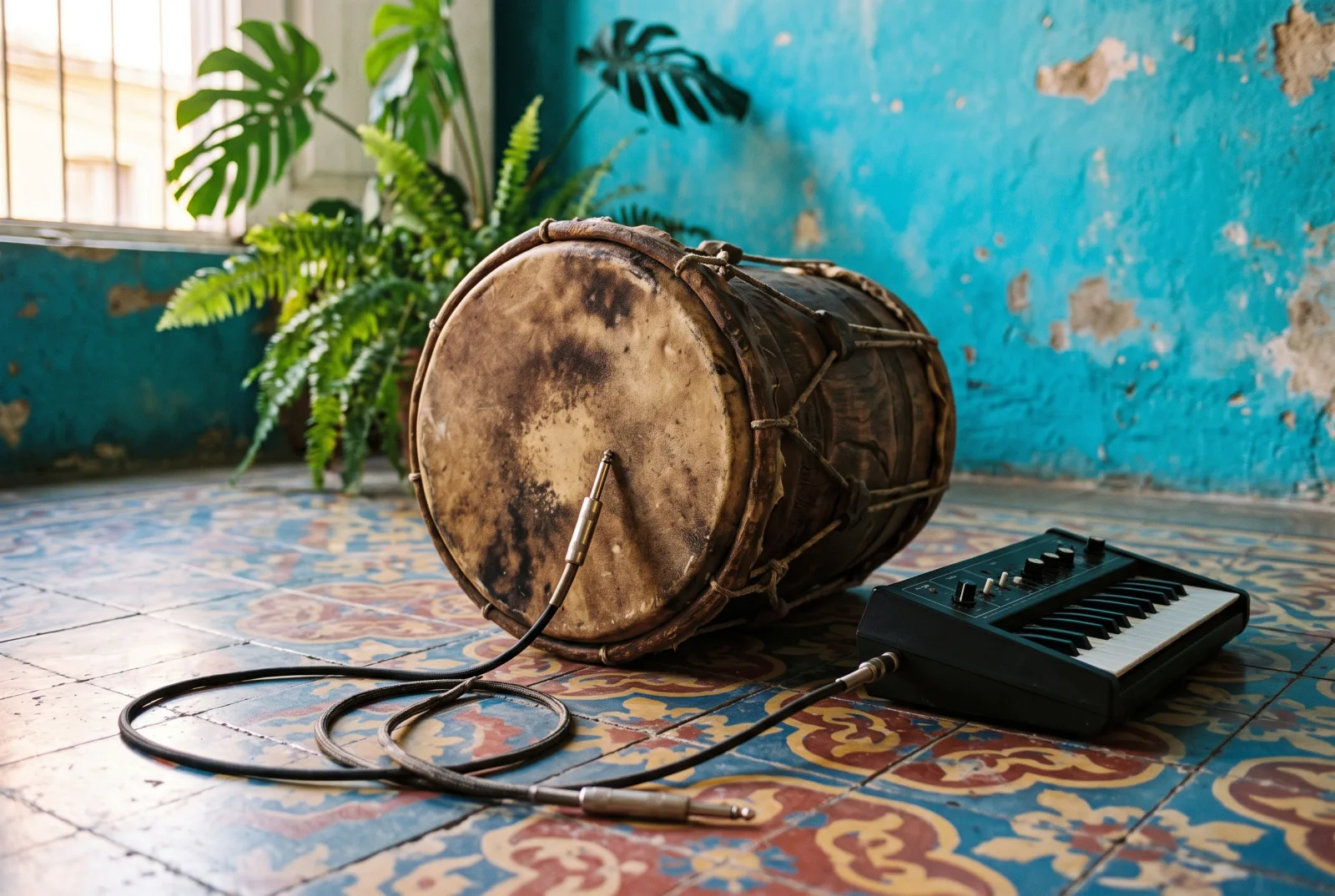 Bomba Estéreo: The drum plugged in
