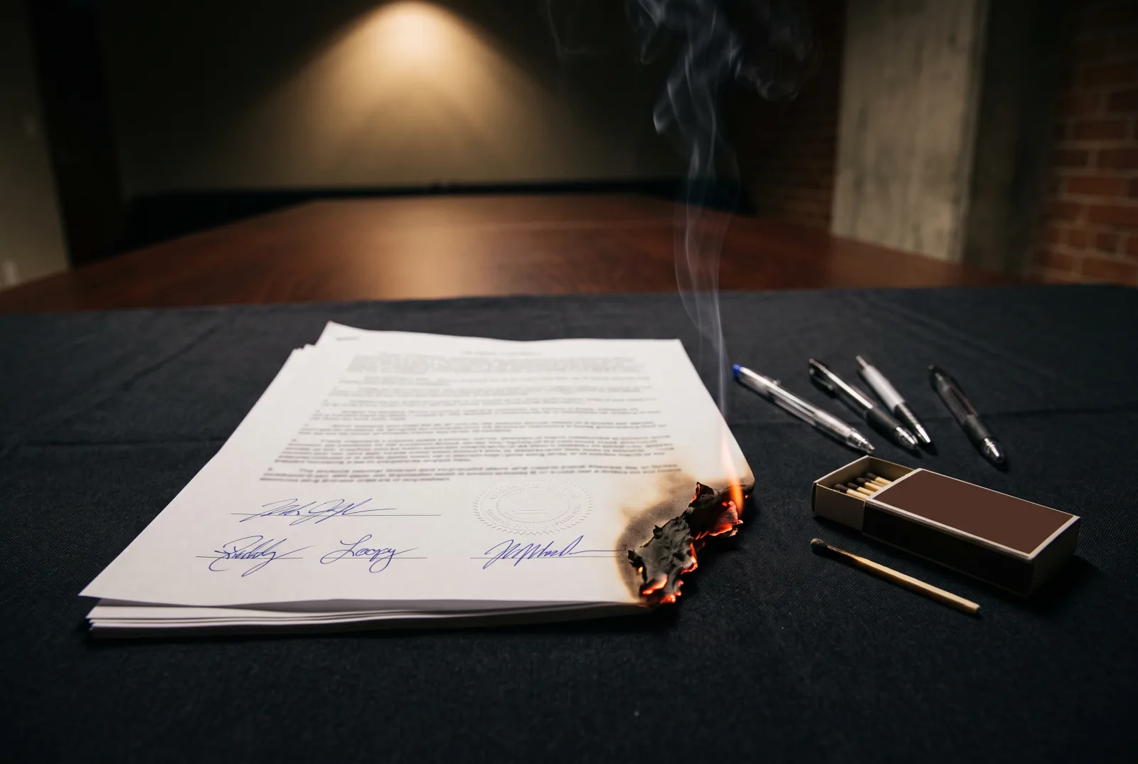 Mötley Crüe: They needed a notary to be believed