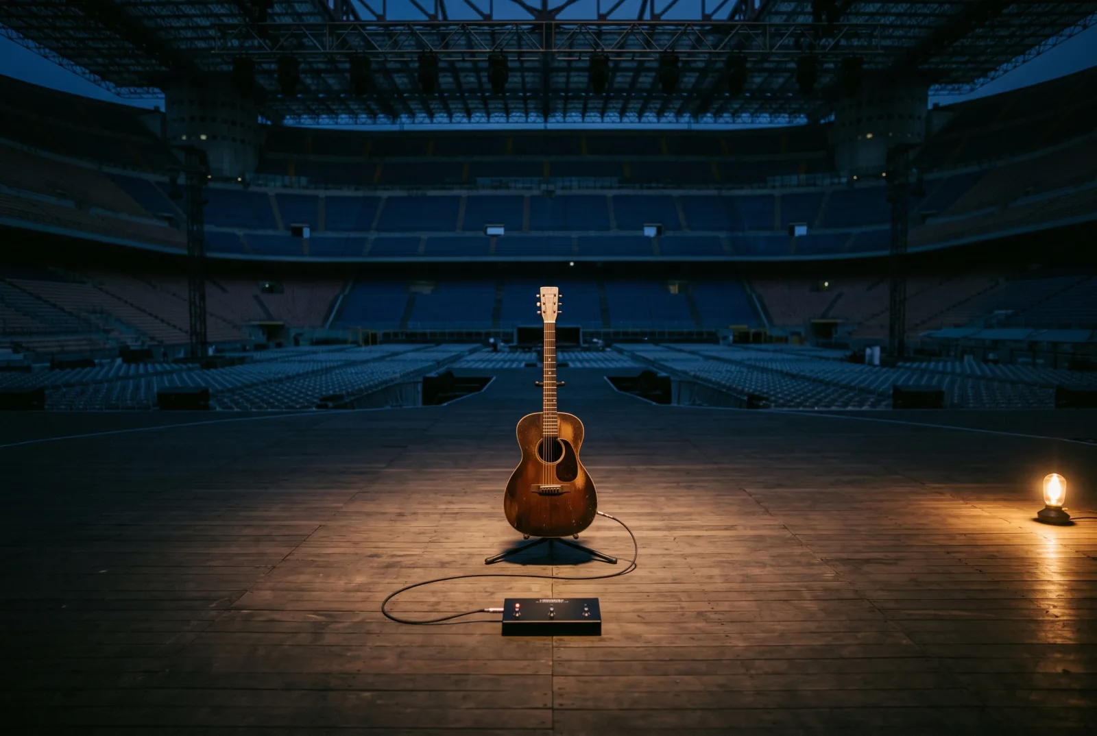 Ed Sheeran: One man, one guitar and one pedal filling the biggest stadiums in the world