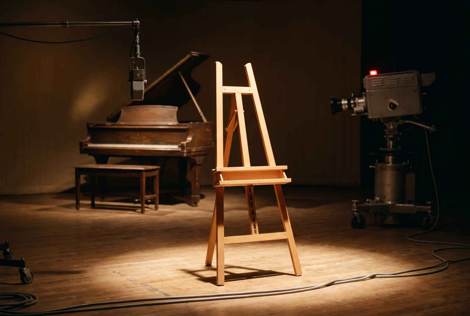 Nat King Cole: The empty easel