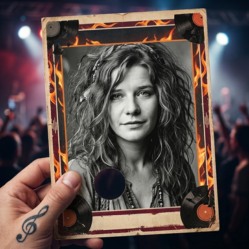 Janis Joplin tops the chart with the record she had already decided to leave