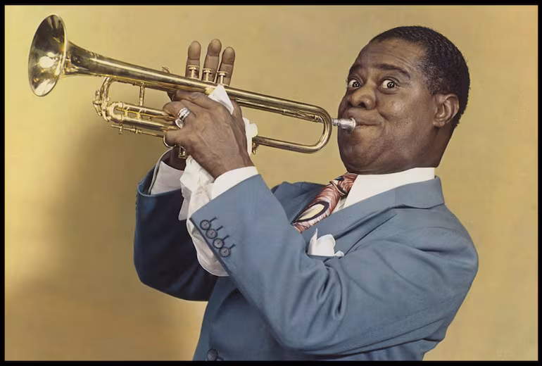 Louis Armstrong is born, the sun the 20th century's music revolved around