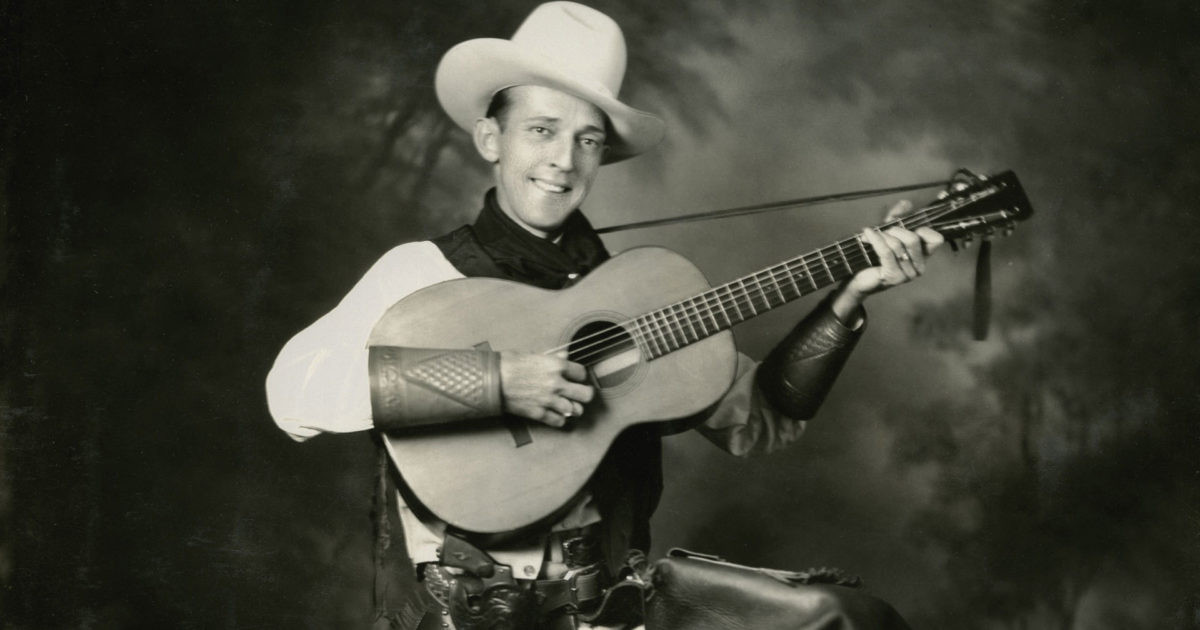 Jimmie Rodgers is born: the tubercular railroad man who invented country