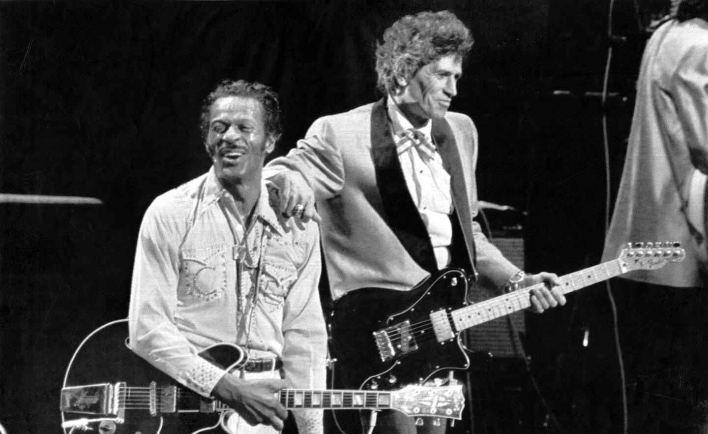Keith Richards builds Chuck Berry a band that Chuck Berry kept taking apart