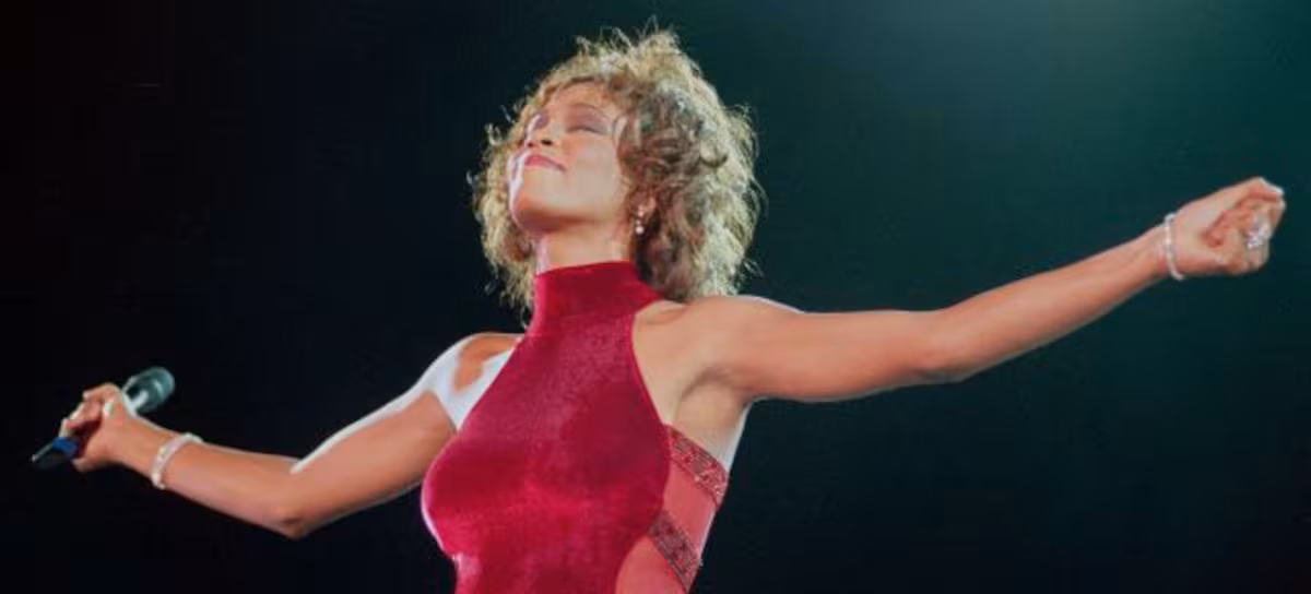 Whitney Houston's debut tops the chart and doesn't move for months