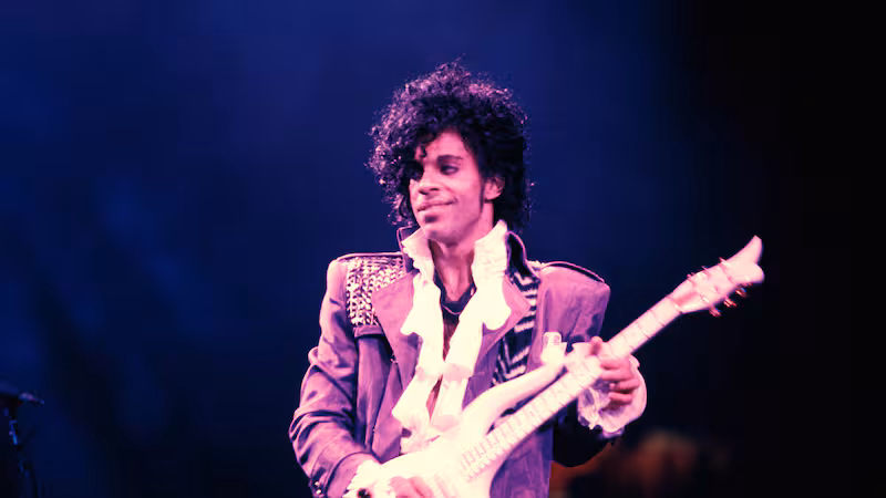 'Purple Rain' hits number one and doesn't move for 24 weeks