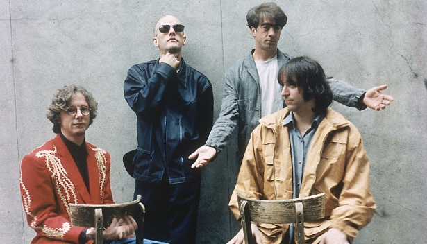 R.E.M. name a single after the line strangers shouted at a news anchor