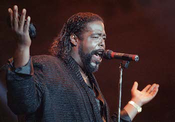 Barry White reaches the top with a song that took all summer to climb