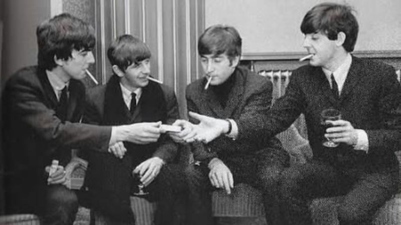 The Beatles sign the Times ad calling for marijuana law reform