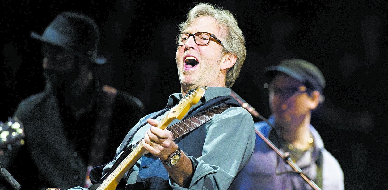 A bare-knuckle blues covers album puts Eric Clapton at the top of the chart