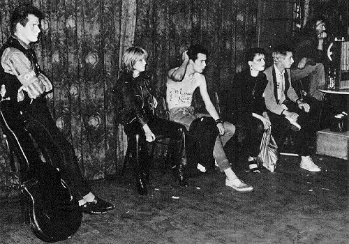 Punk introduces itself in a small room on Oxford Street