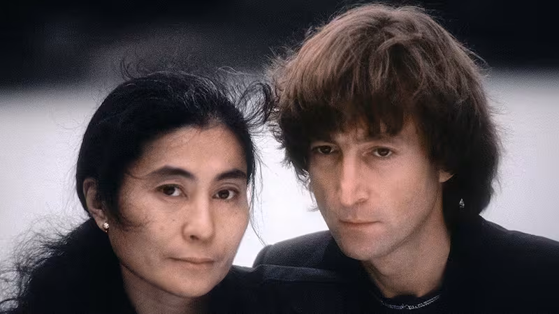 Lennon signs with Geffen because the label boss called Yoko Ono first