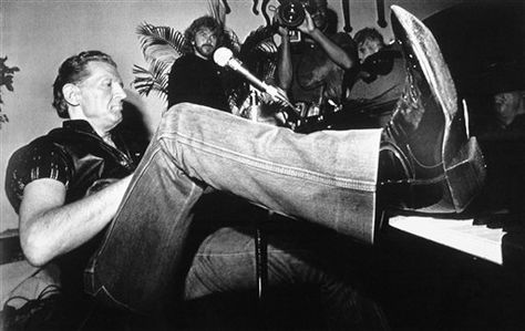 Jerry Lee Lewis is born, the flaming piano of early rock and roll