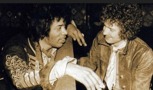 An unknown named Jimi Hendrix walks onto Cream's stage and rearranges London