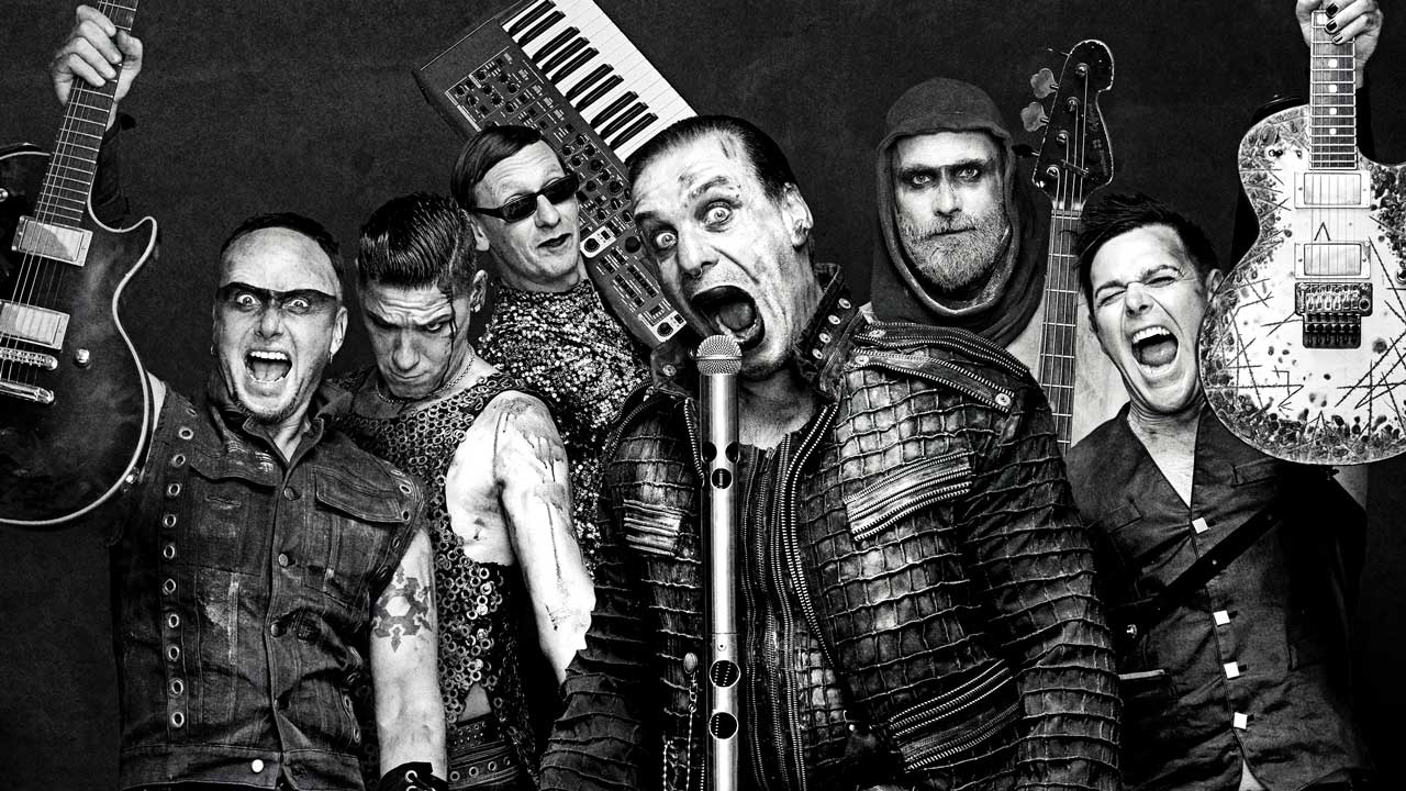 Rammstein release Amerika and shoot the video on a papier-mâché Moon