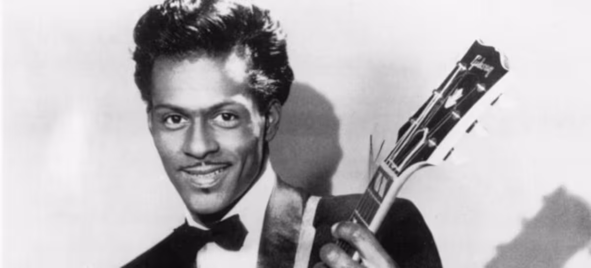 In late July 1955, Chess puts out "Maybellene" and Chuck Berry's career begins
